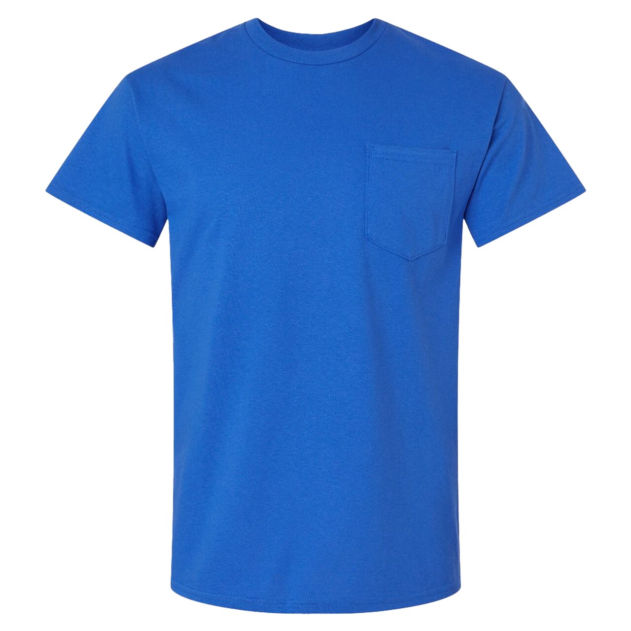 Gildan Ultra Cotton Pocket T-Shirt Blanks, Unisex Short Sleeve Crewneck Craft Tees